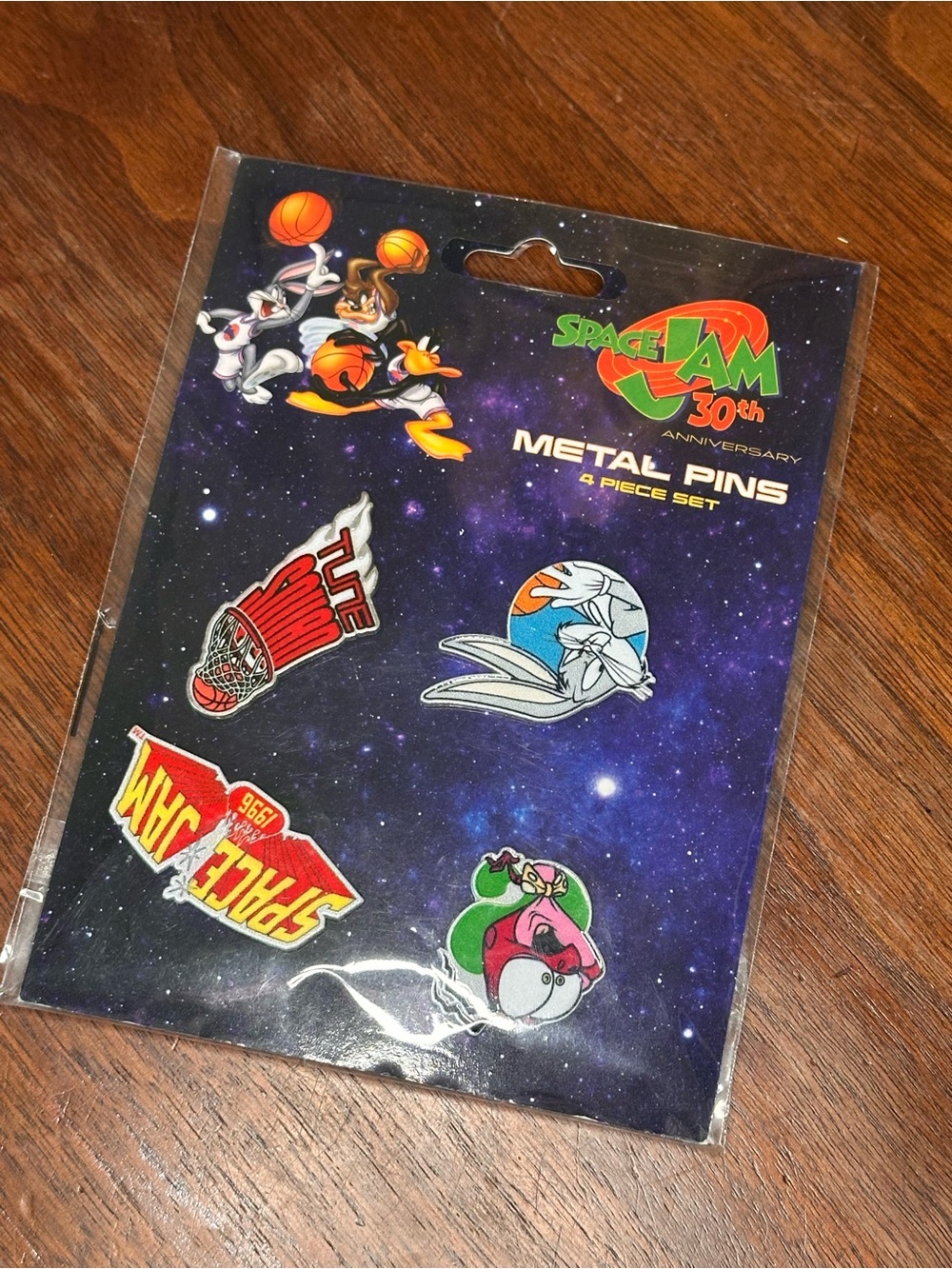 Space Jam Metal Pins - Multi-Color 30th Anniversary Set